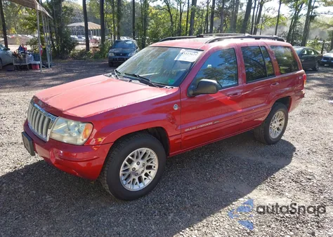 2004 Jeep Grand Cherokee Limited from USA, damaged, VIN 1J4GW58N24C269061